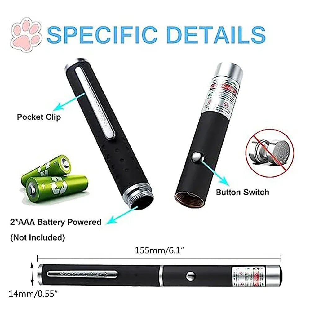 Mini Laser Pointer 2 in 1 for Pets