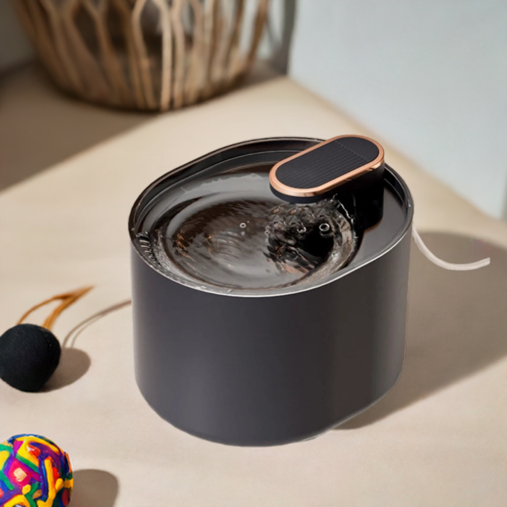 Automatic water fountain for cats